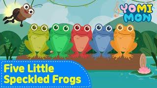 Five Little Speckled Frogs | YOMIMON Songs for Children