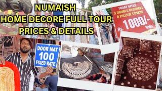 100RsHOME DECORE ITEMS|| Nampally Exhibition 2025 || Bedsheet,Diwan set,Cushion covers,Curtains...