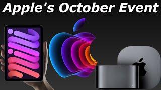 Apple's October Event: New iPad Mini and Redesigned M4 Macs!