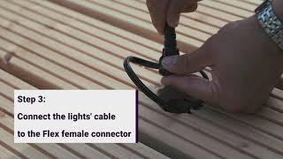 Techmar - How To Install Deck Lights Using Flex Cables