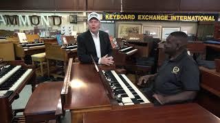 Hammond B3's and our emotions Milton Howard at Keyboard Exchange International