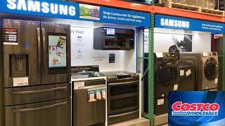 COSTCO KITCHEN APPLIANCES REFRIGERATORS WASHERS DRYERS SHOP WITH ME SHOPPING STORE WALK THROUGH 4K