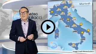 Previsioni meteo per martedì 19 novembre. Maltempo sul versante tirrenico