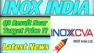 INOX INDIA SHARE | INOX INDIA Q3 RESULT NEAR | INOX INDIA PRICE TARGETS |INOX INDIA NEAR BREAKOUT 