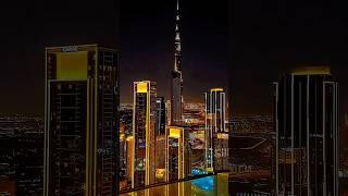 D U B A I - night in Dubai city / #dubai #dubaicity #dubaifestivalcity #whatsondubai #shortvideo
