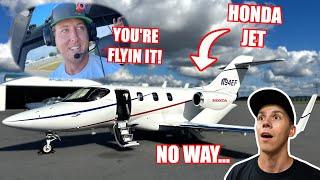 Cleetus Surprised Us With a HONDA JET!