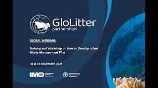 Training webinar: How to Develop a Port Waste Management Plan