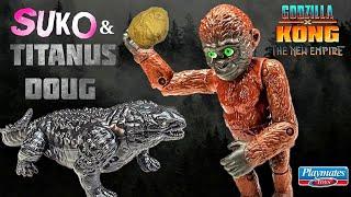 Godzilla X Kong the New Empire Suko & Titanus Doug Review!!! Playmates!!!