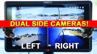 AKEEYO AKY-Z3GT Dash Cam Review (Side Cameras, 4 Channel, GPS, Park Mode & Park Assist)