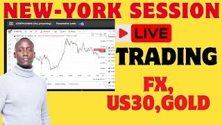 LIVE trading session NEW YORK