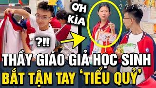 Thầy giáo chủ nhiệm bày kế GIẢ LÀM HỌC SINH khiến cho hàng loạt TIỂU QUỶ bị 'sa lưới' | TÁM TV