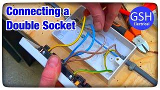 Wiring up a Double Socket 