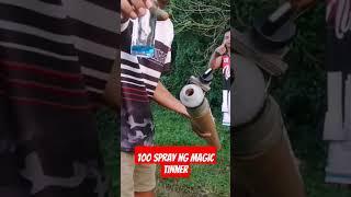 100 spray in my boga #fypシ #shorts #ytshorts #boga #lantaka #kaburaot