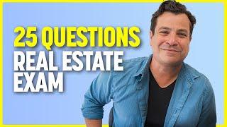 25 Questions You Will See on the Real Estate Exam 2023