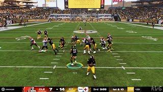 Madden NFL 25 - Cleveland Browns vs Pittsburgh Steelers - Gameplay (PS5 UHD) [4K60FPS]