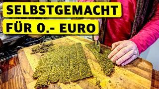 Für 0 Euro selber machen: Brühwürfel aus Gemüseresten - viel besser als jede gekaufte