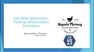 Low Dose Naltrexone: Treating Inflammatory Conditions