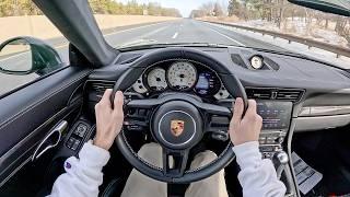 Porsche 911 GT3 Touring 6 Speed Manual - Is It a 9,000 RPM 911 R? (POV Binaural Audio)