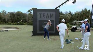 Team TaylorMade FLOP WALL Challenge | TaylorMade Golf