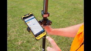 How to Use and setup Trimble GPS R12 survey unit part-2