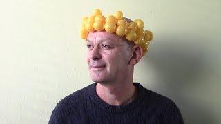 Как сделать корону из шариков