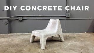 DIY Concrete Chair IKEA Hack