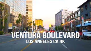 [4K] VENTURA BLVD Driving Tour | Los Angeles | Woodland Hills | Studio city | California | USA