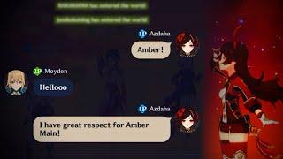This is why people respect Amber Main..