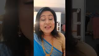 Singing a song after a long time,singer Anasua chakraborty