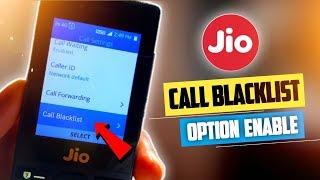 Finally Any Number Blacklist Option Enable On Jio phone | Blacklist any number on Jio phone