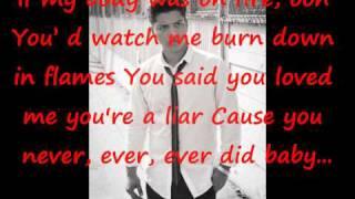 Grenade- Bruno Mars lyrics video