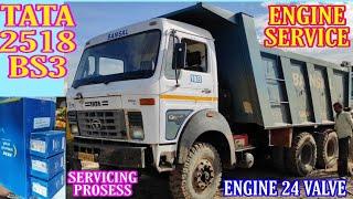 इंजन सर्विस How To Engine Service Process From Tata 2518 Bs3 Engine ii Mechanic Gyaan