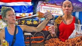 THAILAND Street Food in Hua Hin  ULTIMATE Thai Night Market Food Tour in Hua Hin!