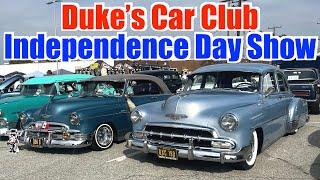 Duke's Car Club Independence Day Car Show 2024 In Whittier - Lowriders
