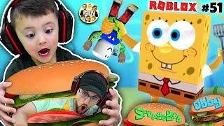 ESCAPE SPONGEBOB KRUSTY KRAB OBBY (FGTEEV Roblox #51)