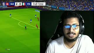 Switzerland vs Italy | UEFA Euro Cup 2024 | eFootball Pes 21 Gameplay PLSL 125