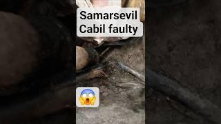 Samarsevil cabil faulty #electrical #electricalwiring #electricalengineering #shorts