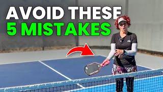 5 Common Pickleball Mistakes and How to Fix Them Fast