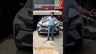 BEST NEW SMART LOCKING SYSTEM IN TATA HARRIER BASE MODEL NARDO GREY   KHUL JA SIM SIM #harrier