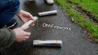 3x Cobra 8 tegelijk - Vuurwerk [OhhFireworks] - Oude video