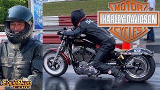 Why the HARLEY SPORTSTER dominates & Outlasts ALL V-TWIN MOTORCYCLES on the Drag Strip!