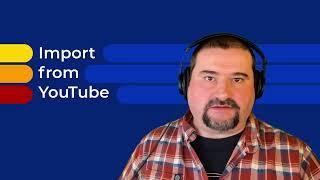 How to Import and Edit YouTube Videos with Descript (Tutorial for Beginners)