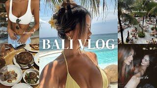 BALI VLOG ️ | best restaurants, shopping, spas, beach clubs, gyms & more! | GIRLS TRIP 