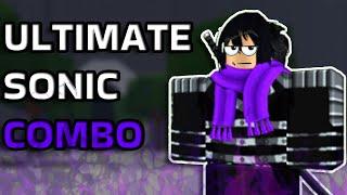 *ULTIMATE* Combo For Sonic | The Strongest Battlegrounds