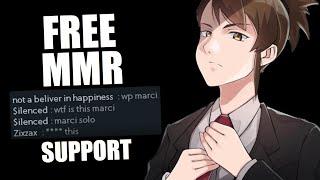 How to GAIN FREE MMR with Marci Support in Dota 2