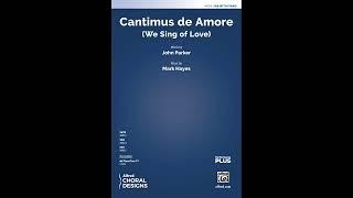 Cantimus de Amore (SAB) by Mark Hayes – Score & Sound