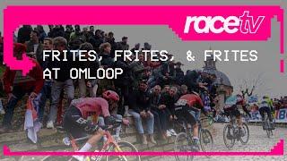 FRITES AT OMLOOP | RaceTV | Omloop Het Nieuwsblad | EF Pro Cycling