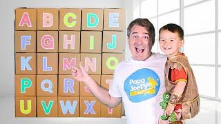 Baby King Learns the Alphabet | Pretend Play by Papa Joel’s English