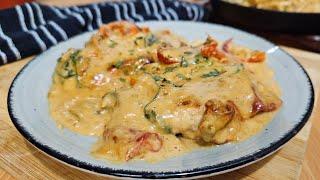 Creamy Tuscan Chicken | So yummy, perfect for any occasion!