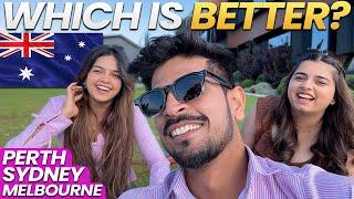 Melbourne vs Sydney vs Perth | International Students Life in Australia